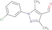 1-(3-Chlorophenyl)-3,5-dimethyl-1H-pyrazole-4-carbaldehyde