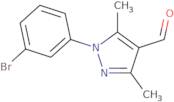 1-(3-Bromophenyl)-3,5-dimethyl-1H-pyrazole-4-carboxaldehyde