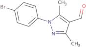 1-(4-Bromophenyl)-3,5-dimethyl-1h-pyrazole-4-carbaldehyde