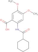 2-Cyclohexaneamido-4,5-dimethoxybenzoic acid