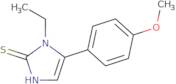 1-Ethyl-5-(4-methoxyphenyl)-1,3-dihydro-2H-imidazole-2-thione