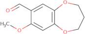 8-Methoxy-3,4-dihydro-2H-benzo[b][1,4]dioxepine-7-carbaldehyde