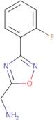 [3-(2-Fluorophenyl)-1,2,4-oxadiazol-5-yl]methanamine