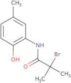 2-Bromo-N-(2-hydroxy-5-methylphenyl)-2-methylpropanamide