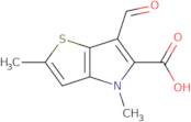 6-Formyl-2,4-dimethyl-4H-thieno[3,2-b]pyrrole-5-carboxylic acid