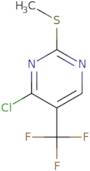 4-Chloro-2-(methylsulfanyl)-5-(trifluoromethyl)pyrimidine