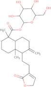 19-[(β-D-glucopyranosyl)oxy]-19-oxo-ent-labda-8(17),13-dien-16,15-olide