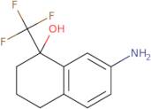 7-Amino-1-(trifluoromethyl)-1,2,3,4-tetrahydronaphthalen-1-ol