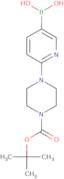 2-(4-N-Boc-piperazino)pyridine-5-boronic acid