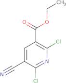 Ethyl 2,6-dichloro-5-cyanopyridine-3-carboxylate