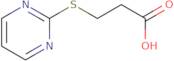 3-(Pyrimidin-2-ylsulfanyl)propanoic acid