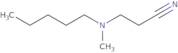 3-[Methyl(pentyl)amino]propanenitrile