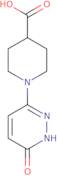 1-(6-Oxo-1,6-dihydropyridazin-3-yl)piperidine-4-carboxylic acid