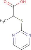 2-(Pyrimidin-2-ylsulfanyl)propanoic acid