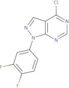 4-chloro-1-(3,4-difluorophenyl)-1h-pyrazolo[3,4-d]pyrimidine