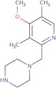 1-[(4-Methoxy-3,5-dimethylpyridin-2-yl)methyl]piperazine