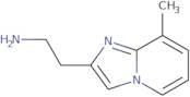 2-{8-Methylimidazo[1,2-a]pyridin-2-yl}ethan-1-amine