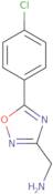 1-[5-(4-Chlorophenyl)-1,2,4-oxadiazol-3-yl]methanamine