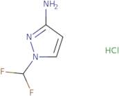 1-(Difluoromethyl)-1H-pyrazol-3-amine hydrochloride