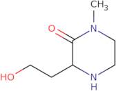 3-(2-Hydroxyethyl)-1-methylpiperazin-2-one