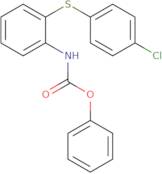 N-[2-[(4-Chlorophenyl)thio]phenyl]-carbamic acid phenyl ester