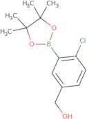 2-Chloro-5-hydroxymethylphenylboronic Acid, Pinacol Ester