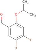 4,5-Difluoro-2-propan-2-yloxybenzaldehyde