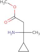 Methyl 3-amino-3-cyclopropylbutanoate