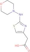 2-{2-[(Morpholin-4-yl)amino]-1,3-thiazol-4-yl}acetic acid