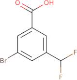 3-Bromo-5-(difluoromethyl)benzoic acid
