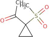 1-(1-Methanesulfonylcyclopropyl)ethan-1-one