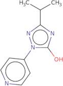 3-(Propan-2-yl)-1-(pyridin-4-yl)-1H-1,2,4-triazol-5-ol