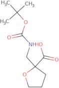 2-({[(tert-Butoxy)carbonyl]amino}methyl)oxolane-2-carboxylic acid