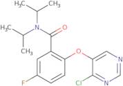 2-((4-Chloropyrimidin-5-yl)oxy)-5-fluoro-N,N-diisopropylbenzamide