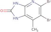 5,6-Dibromo-7-methyl-1H,2H,3H-imidazo[4,5-b]pyridin-2-one