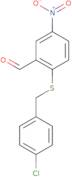 2-(4-Chlorobenzylthio)-5-nitrobenzaldehyde