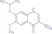 7-Isopropoxy-6-methoxy-4-oxo-1,4-dihydroquinoline-3-carbonitrile