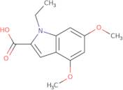 1-Ethyl-4,6-dimethoxy-1H-indole-2-carboxylic acid