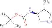 tert-butyl N-[(3S,4R)-4-methylpyrrolidin-3-yl]carbamate