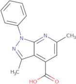 3,6-Dimethyl-1-phenyl-1 H -pyrazolo[3,4- b ]pyridine-4-carboxylic acid