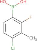 4-Chloro-2-fluoro-3-methylphenylboronic acid