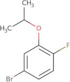 4-Bromo-1-fluoro-2-(1-methylethoxy)-benzene