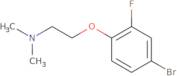 2-(4-Bromo-2-fluorophenoxy)-N,N-dimethylethanamine