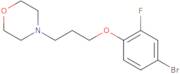 4-[3-(4-Bromo-2-fluoro-phenoxy)propyl]morpholine