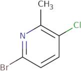 6-Bromo-3-chloro-2-methylpyridine