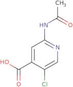 2-Acetamido-5-chloroisonicotinic acid