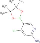 4-Chloro-5-(4,4,5,5-tetramethyl-1,3,2-dioxaborolan-2-yl)pyridin-2-amine