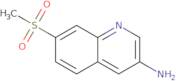 7-(Methylsulfonyl)quinolin-3-amine