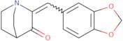 (2Z)-2-[(2H-1,3-Benzodioxol-5-yl)methylidene]-1-azabicyclo[2.2.2]octan-3-one