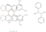 Dichloro{(R)-(+)-5,5'-bis[di(3,5-xylyl)phosphino]-4,4'-bi-1,3-benzodioxole}[(1R,2R)-(+)-1,2-diphenylethylenediamine]Ru(II)
